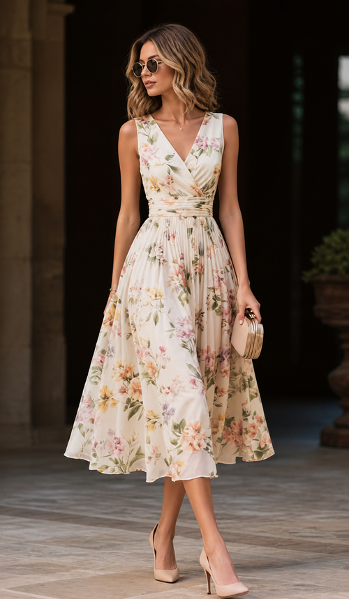Vestido floral Vilo