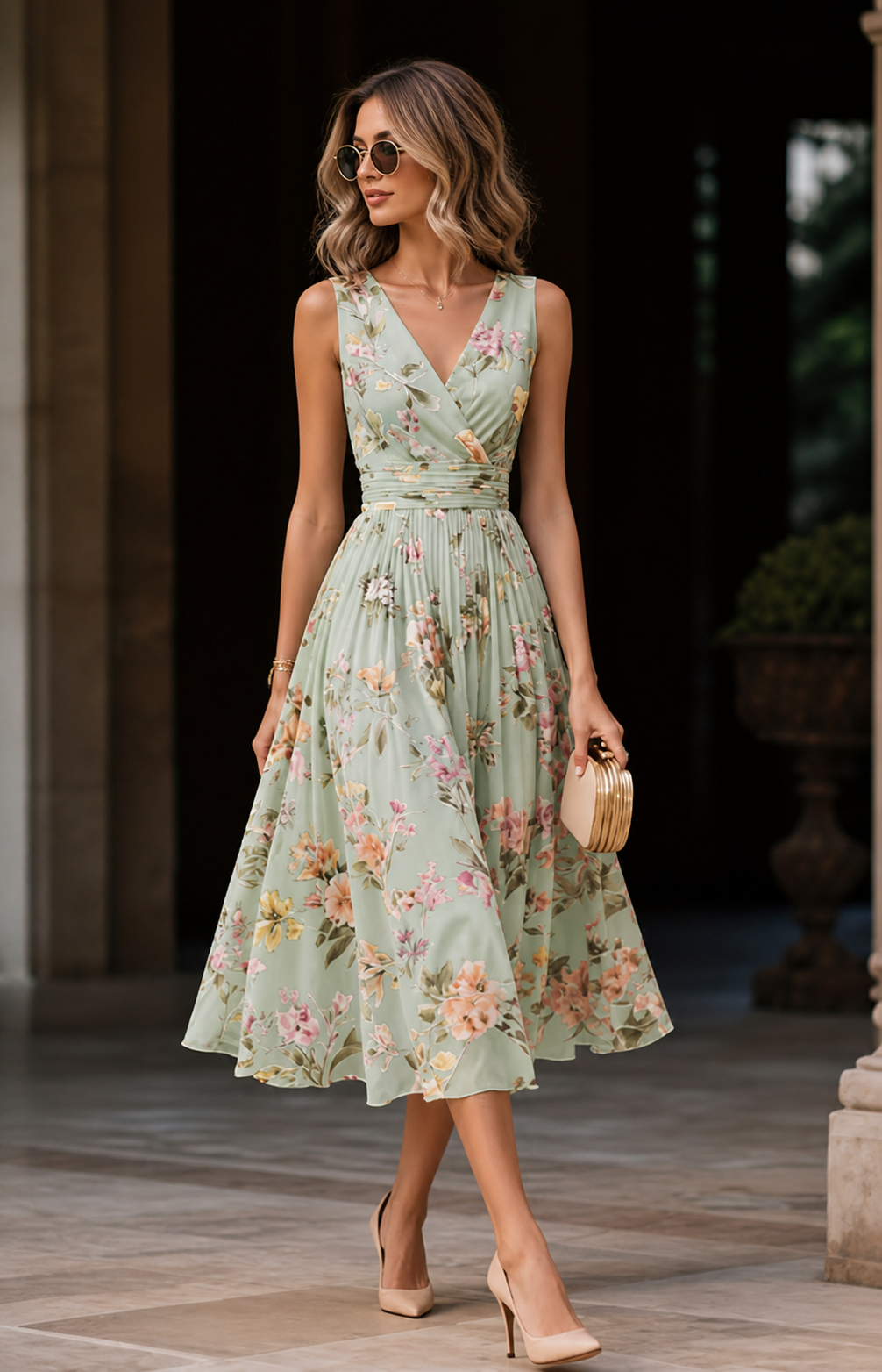 Vestido floral Vilo