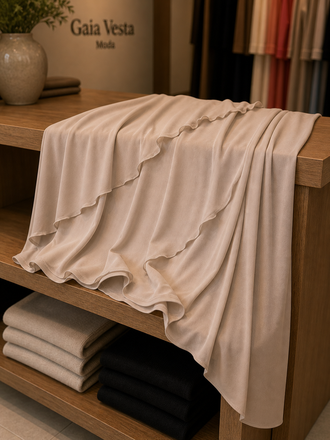 Vestido de dos piezas - cuello redondo