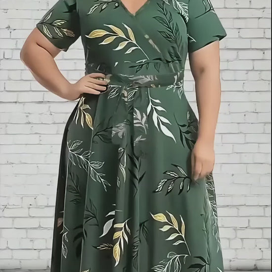 Vestido verde fresco